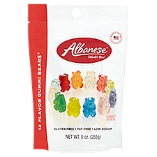 Albanese 12 Flavor Gummi Bears, 9 Ounce