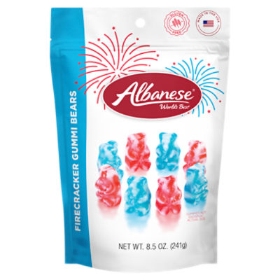 Albanese Firecracker Gummi Bears, 8.5 oz