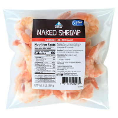 North Coast Naked Shrimp, 1 lb