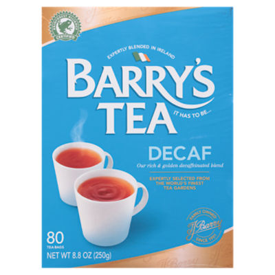 Barry's Tea Decaf Tea Bag, 80 count, 8.8 oz - Fairway