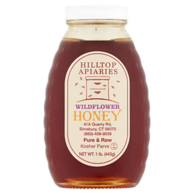 Hilltop Apiaries Wildflower Honey, 1 lb