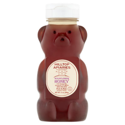 Hilltop Apiaries Wildflower Honey, 12 oz