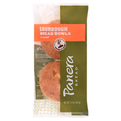 Panera Bread Sourdough Bread Bowls, 2 count, 14 oz