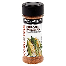Urban Accents Corn on the Cob Chipotle Parmesan, Seasoning Blend, 2.7 Ounce