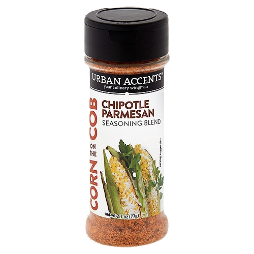 Urban Accents Corn on the Cob Chipotle Parmesan Seasoning Blend, 2.7 oz