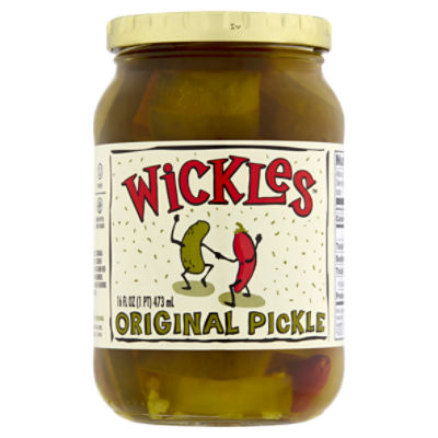 Wickles Original Slices, 16 oz (Pack of 3) 