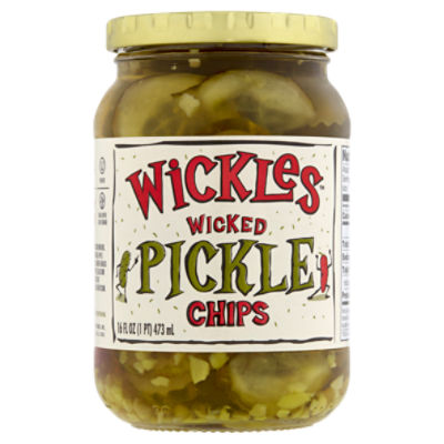 Wickles Wicked Pepper Rings, Original, Pickles & Relish