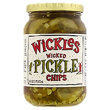 Wickles Wicked, Pickle Chips, 16 Fluid ounce