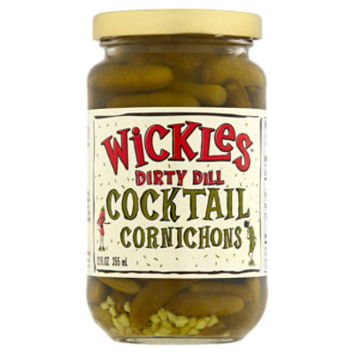 Wickles Dirty Dill Cocktail Cornichons, 12 fl oz ShopRite
