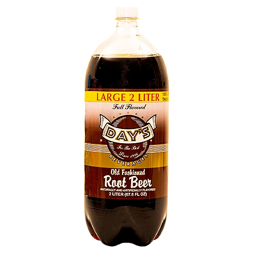 Day's Beverages Full Flavored Old Fashioned Root Beer, 67.6 fl oz