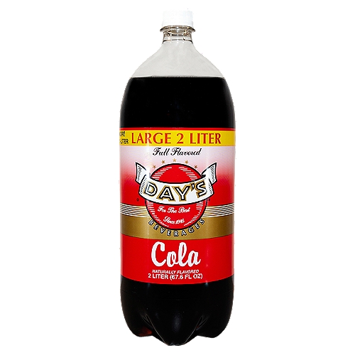 Day's Full Flavored Cola, 2 liter