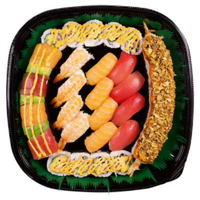 Gowasabi Sushi Rising Sun Platter, 40 oz