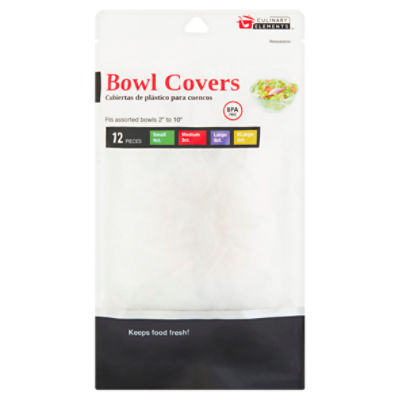Culinary Elements Bowl Covers, 12 count, 12 Each