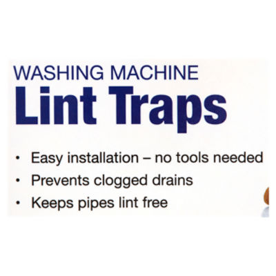 Jacent Stainless Steel Washing Machine Lint Traps: Washer Lint Trap with  Cable Ties - 3 Count per Pack