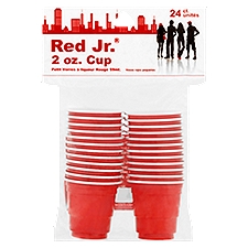 Red Jr. 2 oz Cup, 24 count