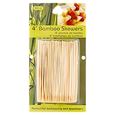 Bamboo Skewers, 4", 1 Each