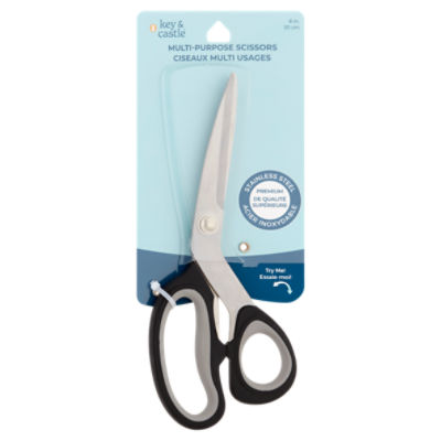 Key & Castle Multi-Purpose Scissors, 1 Each