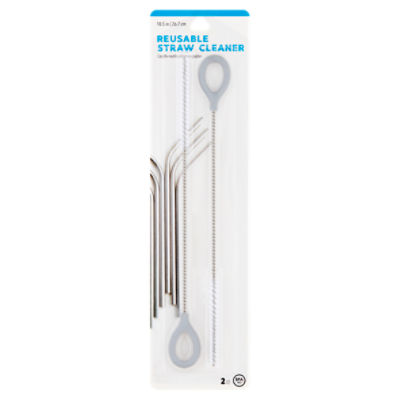 Jacent Reusable Straw Cleaner, 2 count