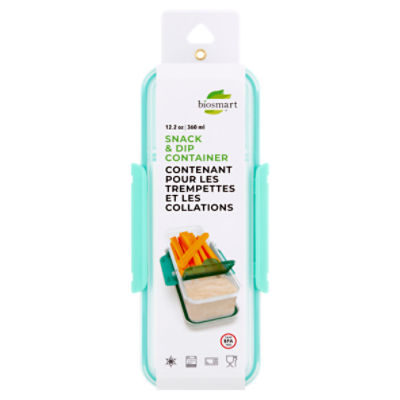 Biosmart 12.2 oz Snack & Dip Container ShopRite