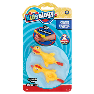 Kidsology Chicken Flingers, Age 6+, 2 count, 2 Each