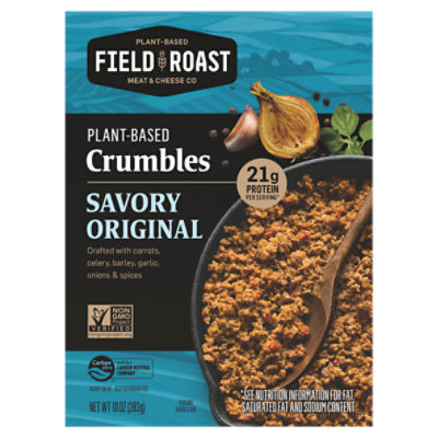 Field Roast Savory Original Plant-Based Crumbles, 10 oz