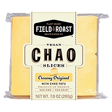 Field Roast Chao Creamery Vegan Slices, Creamy Original 7 oz