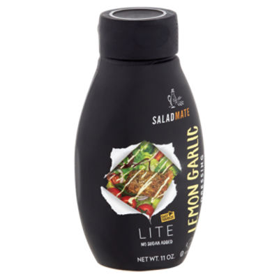 Saladmate Lite Lemon Garlic Dressing, 11 oz