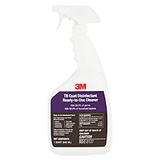 3M Ready-to-Use Cleaner TB Quat, Disinfectant Spray, 1 Quart