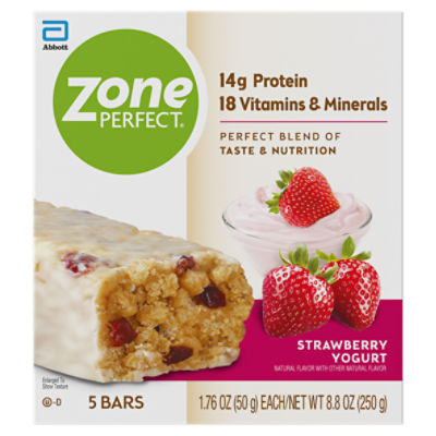 ZonePerfect Classic Nutrition Bar Bar Strawberry Yogurt