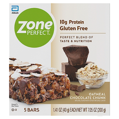 ZonePerfect Classic Nutrition Bar Bar Oatmeal Chocolate Chunk