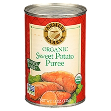 Farmer's Market Sweet Potato Puree, Organic, 15 Ounce
