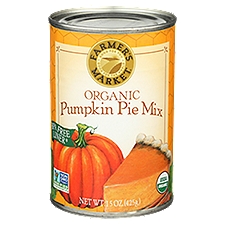 Farmer's Market Organic, Pumpkin Pie Mix, 15 Ounce