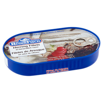 Rügen Fisch Herring Fillets in Horseradish Sauce, 7.05 oz