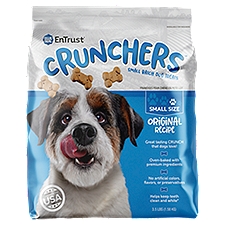 EnTrust Crunchers Original Recipe Small Size Dog Treats, 3.5 lbs