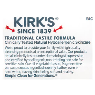 Kirk's Natural Soap  Makeup Brush Cleaner