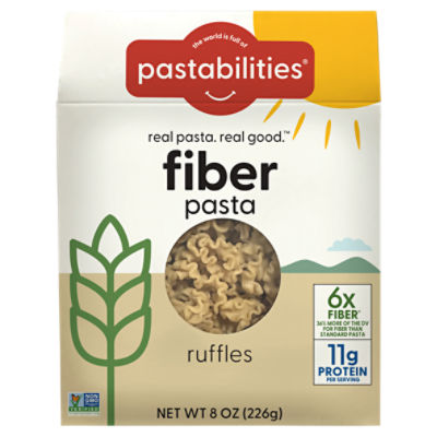 Pastabilities Ruffles Fiber Pasta, 8 oz