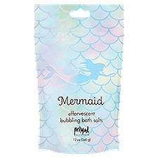 Primal Elements Mermaid, Effervescent Bubbling Bath Salts, 12 Ounce