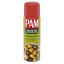 Pam Expeller Pressed Olive Oil No-Stick, Cooking Spray, 5 Ounce
