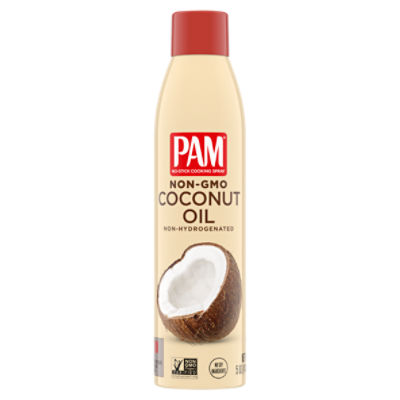 Pam Coconut Oil No-Stick Cooking Spray, 5 oz, 5 Ounce