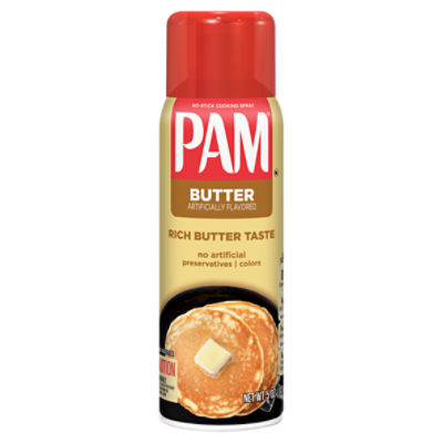 Pam Rich Butter NoStick Cooking Spray, 5 oz