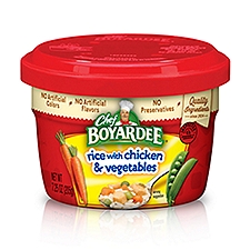 Chef Boyardee Rice with Chicken & Vegetables, 7.25 Ounce