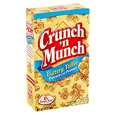 Crunch 'n Munch Buttery Toffee Popcorn with Peanuts, 3.5 oz