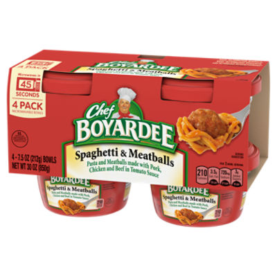 Chef Boyardee® Spaghetti & Meat Balls Microwavable Cup, 7.5 oz