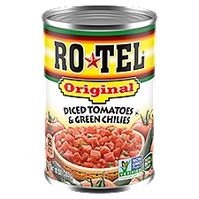 Ro-Tel Original Diced, Tomatoes & Green Chilies, 10 Ounce