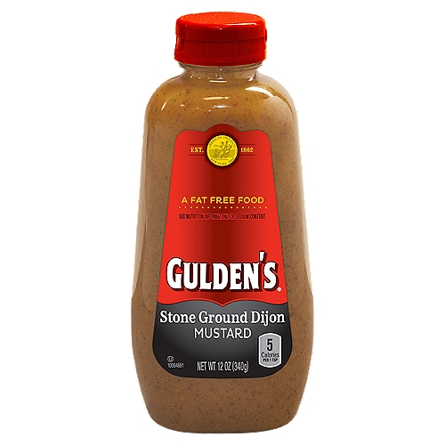 Gulden's Stone Ground Dijon Mustard, 12 oz