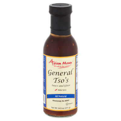 Asian Menu Mildly Spicy General Tso's Sauce and Glaze, 14.5 oz