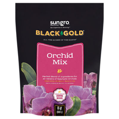 Sun Gro Horticulture Black Gold Orchid Mix, 8 qt