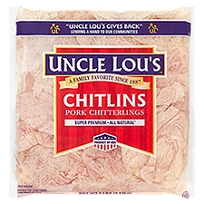 Uncle Lou's Chitlins Super Premium Pork Chitterlings, 5 lbs