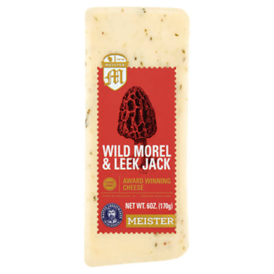 Meister Wild Morel & Leek Jack Cheese, 6 oz