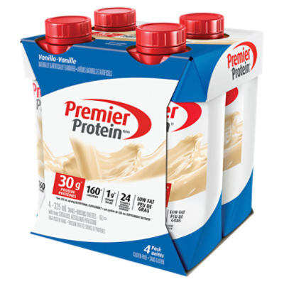 Premier Protein Vanilla High Protein Shake, 11 fl oz, 4 count - Price Rite